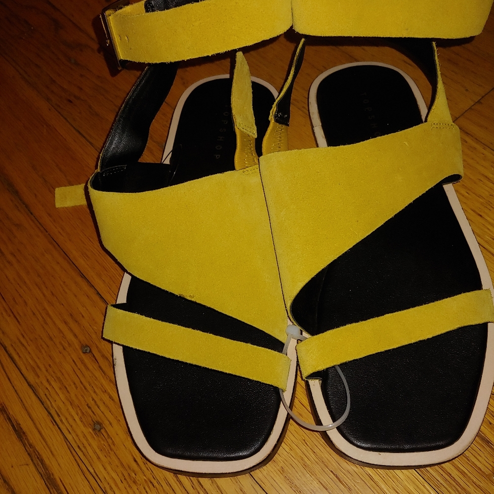 NWT! Top Shop Leather Sandals